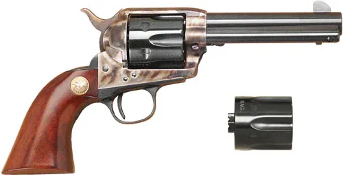 Cimarron MP436 1873 Revolver .45 LC/.45 ACP 4.75" Barrel Walnut Grip - View 2