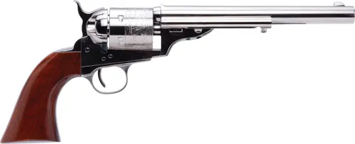 Cimarron 1872 Open Top Army .45LC 7.5" Nickel Walnut - View 2