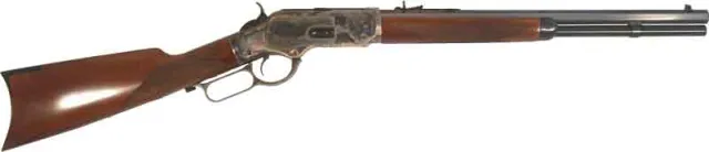 Cimarron 1873 Saddle Rifle .45LC 18" Octagon Barrel Walnut Stock - View 2