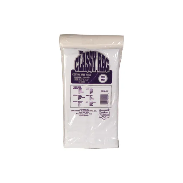Southern Bloomer Cotton Knit Rags, 12x12, 12-Pack - View 2