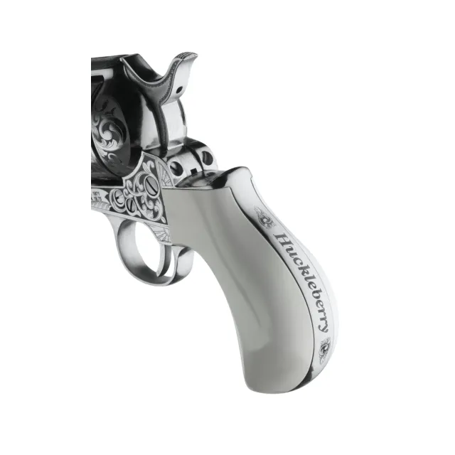Cimarron PP346HUCKENG .45 Long Colt 3.50In 6-Shot Nickel - View 2