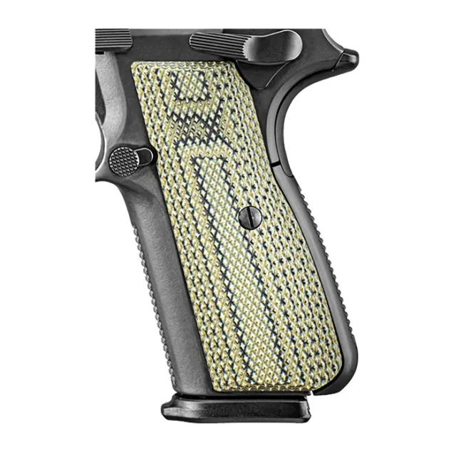 FN 20-100626 High Power G10 Dirty Olive Handgun Grips - View 2