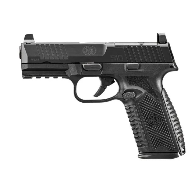 FN 510 MRD 10mm Auto 4.1 in Black, 10+1 Capacity, Double Action Striker-Fir - View 2