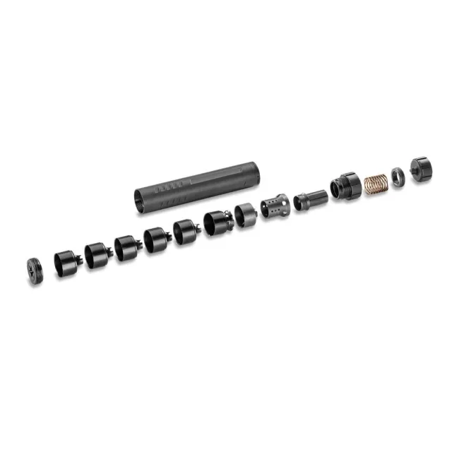 FN America Rush TI 9mm Luger Suppressor 7.30 In 1/2-28 TPI - View 2