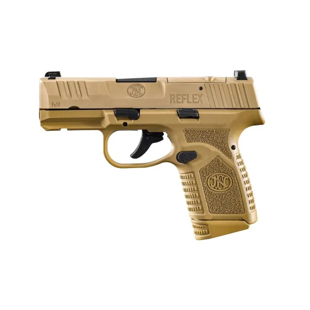 FN Reflex 9mm 3.3" FDE PVD Semi-Auto Handgun - View 2
