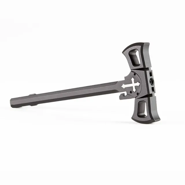 Patriot Ordnance Factory Tomahawk Charging Handle AR-15 .223/5.56 Black - View 3