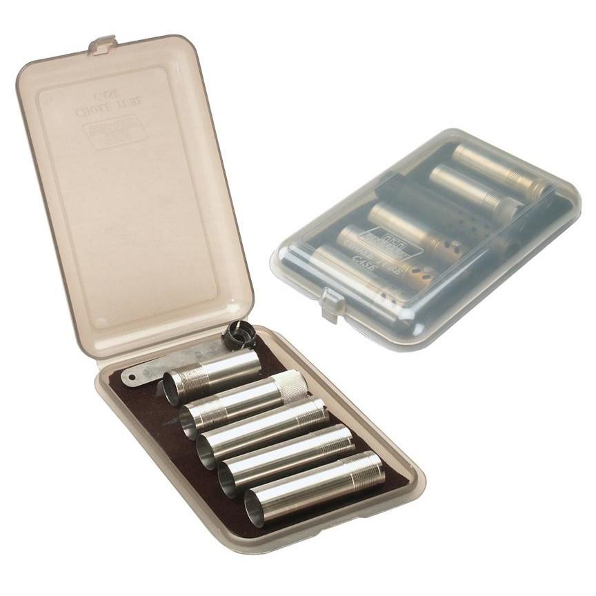 MTM Case-Gard CT641 Choke Tube Case Holds 6rd Polypropylene Clear Smoke - View 2