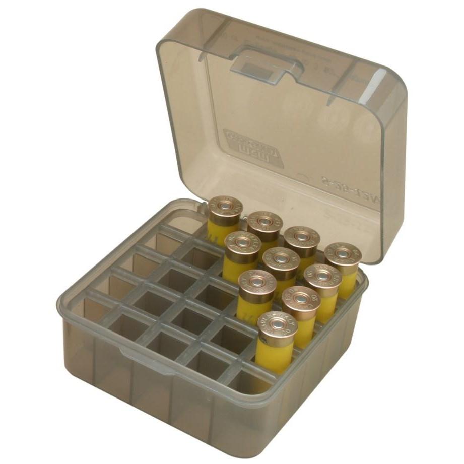 MTM Molded Products S25D-41 Shotshell Case 12/16/20 Gauge Clear Smoke - View 2
