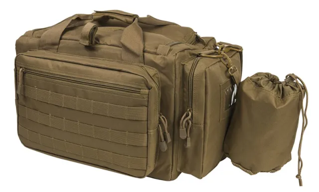 NcStar CVCRB2950T VISM Range Bag Tan, Padded Pockets, Lockable Zippers - View 2