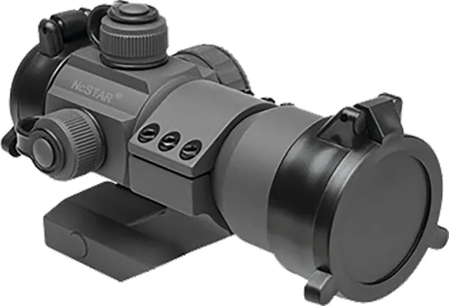 NcStar DRGB135U 35mm Dot Sight 1x 3 MOA Red Green Blue Cantilever Mount - View 2