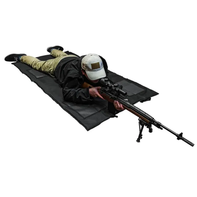 NcStar CVSHMR2957B Vism RollUp Shooting Mat Black 69x35" - View 2