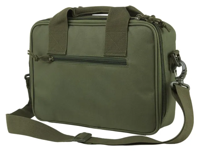 NcStar CPDX2971G VISM Double Pistol Range Bag Green 13"x10"x3.25" - View 2