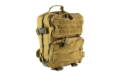 NcStar CVEDP3056T Every Day Pack Backpack, Black, Molle Webbing, 12.5"x11.5"x3" - View 2