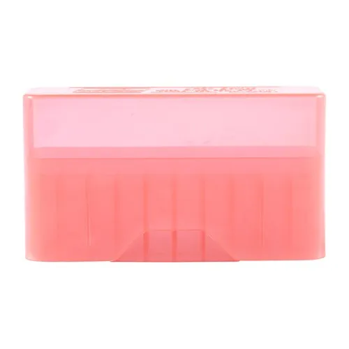 MTM 20rd 30-06 270 Win 308 Clear Red Slip-Top Ammo Case (J-20-L-29) - View 5