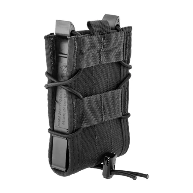High Speed Gear 11TA00BK TACO Mag Pouch Black Nylon MOLLE Rifle Holder - View 2
