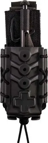 High Speed Gear 11TQK0BK Tourniquet TACO Black Kydex 2" Belt Clip MOLLE - View 2