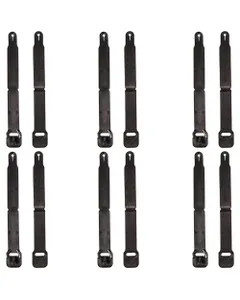 High Speed Gear 91SC12BK MOLLE Clips Short Black Injection Molded 12 Pack - View 2