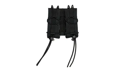 High Speed Gear 11PT02BK Double Pistol TACO Mag Pouch Black Nylon MOLLE - View 2