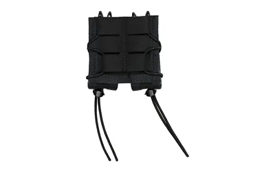 High Speed Gear 11PT02BK Double Pistol TACO Mag Pouch Black Nylon MOLLE - View 3