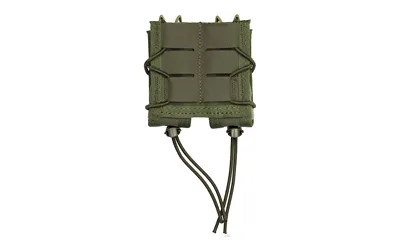 High Speed Gear 11PT02OD TACO Double Mag Pouch OD Green Nylon MOLLE - View 3