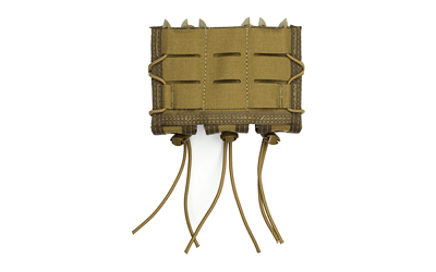 High Standard TACO 11PT03CB Triple Mag Pouch Coyote Brown MOLLE Nylon - View 3