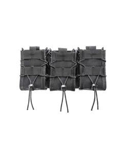 High Speed Gear 45DD00BK TACO Double Decker Shingle Black Nylon MOLLE - View 2