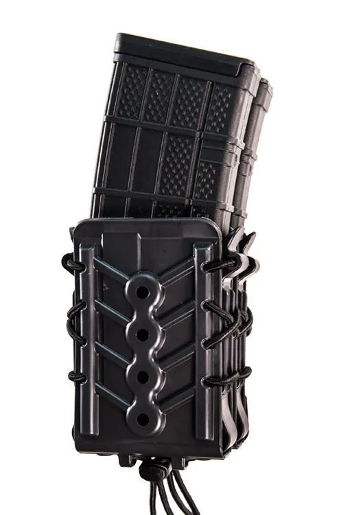 High Speed Gear 162R00BK TACO X2R Double Mag Pouch Black Polymer MOLLE - View 2