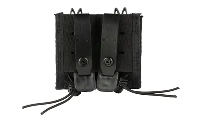 High Speed Gear 41PT02BK TACO Double Pistol Mag Pouch, Black Nylon MOLLE - View 3