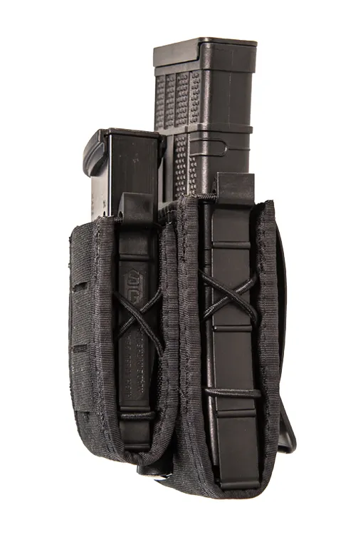 High Speed Gear 41DD00BK TACO Double Decker Black Nylon MOLLE Mount - View 2