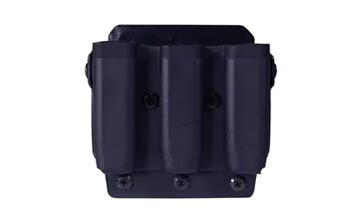 High Standard 42P103BK Triple Mag Pouch Black Kydex MOLLE/Belt - View 2