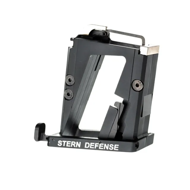 Stern Defense 001SDMAGADMP9AND40/P32 AR-15 Magwell Adapter Black Aluminum - View 2
