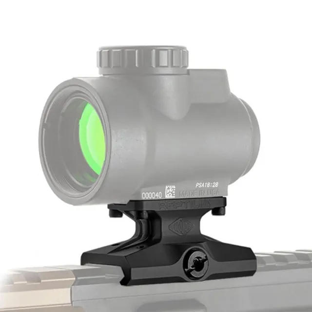 Reptilia DOT Mount Lower 1/3 Co-Witness Fits Trijicon MRO Anodized Black - View 2