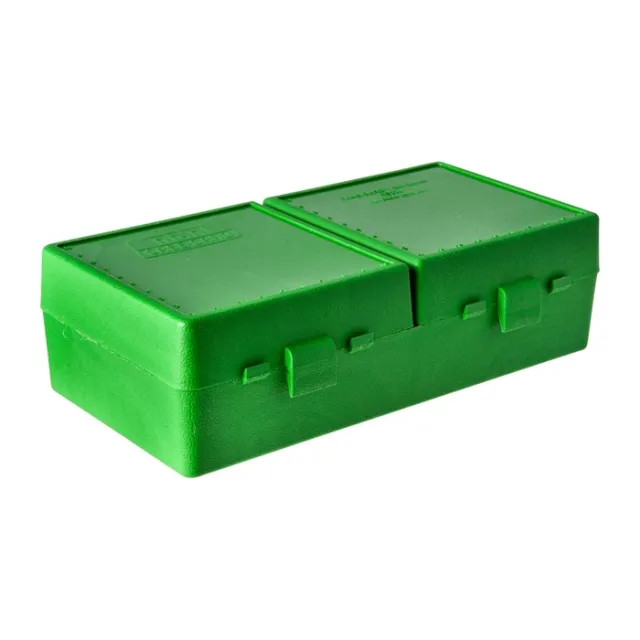 MTM Case-Gard P-200 Series Flip Top Ammo Box 204 Ruger/.223 Rem and Similar Holds 200 Rounds Clear Blue - View 2