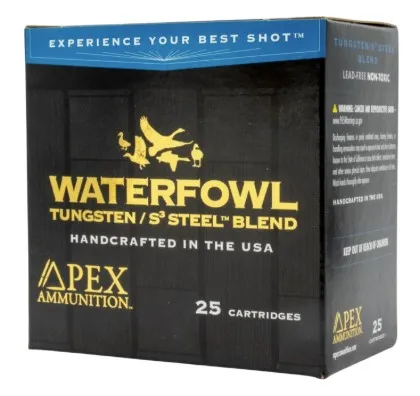 Apex 20 GA Waterfowl TSS/S3 Steel Blend 1 1/8 oz 3" 25rd Shotgun Shells - View 2
