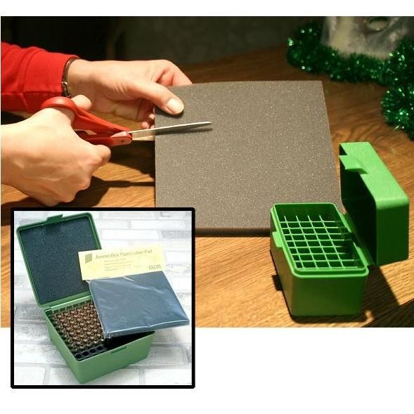 MTM Case-Gard Foam Liner Dark Gray 1/2" Thick for Deluxe Rifle Ammo Case & Smaller Boxes - View 2