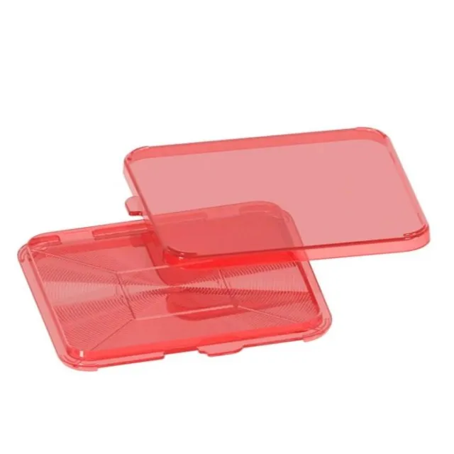 MTM Case-Gard PFS Primer Flipper Square Clear Red - View 2