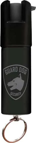 GuardDog PSGDKCBK Pepper Spray Keyring 0.50 OZ 16 ft Black - View 2