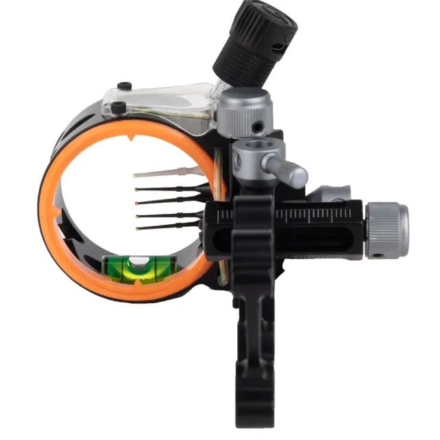 Dead Ringer DR2988 Quickdraw Bow Sight 5-Pin .010 CNC Aluminum Frame - View 2