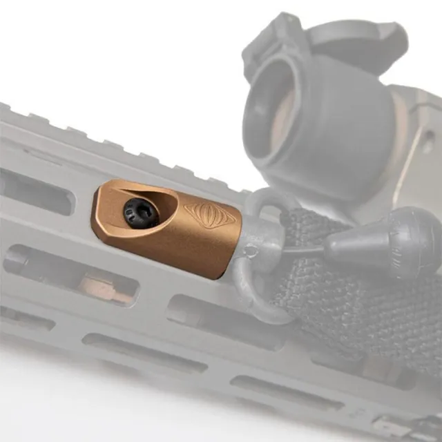 Reptilia 100124 QD M-Lok Sling Socket FDE 7075-T6 Aluminum Mount - View 2