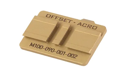 Reptilia 100-230 AUS Offset Mount, Anodized, FDE, 37° Offset, 1.05 oz - View 3