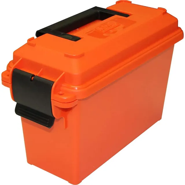 MTM Case-Gard AC30T-35 Ammo Can 30 Cal Tall Orange 15lb Capacity - View 2