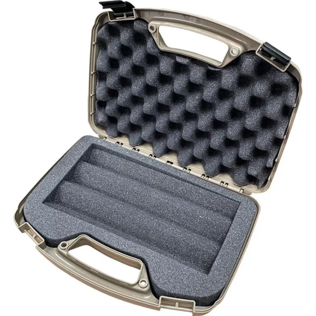 MTM SC3 Suppressor Case Dark Earth, Holds 2 Large or 3 Small, 9.5"x6"x2" - View 2