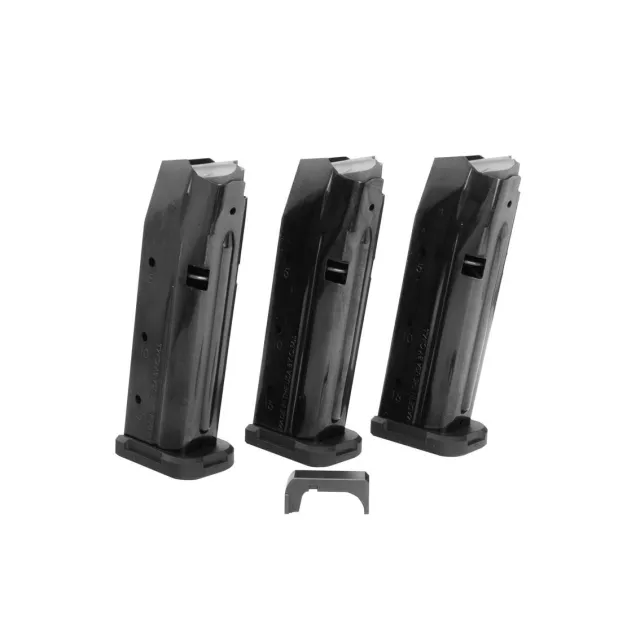 Shield Sights S15COMBOG33M1C 9mm 15rd 3-Pack Black Steel - View 2