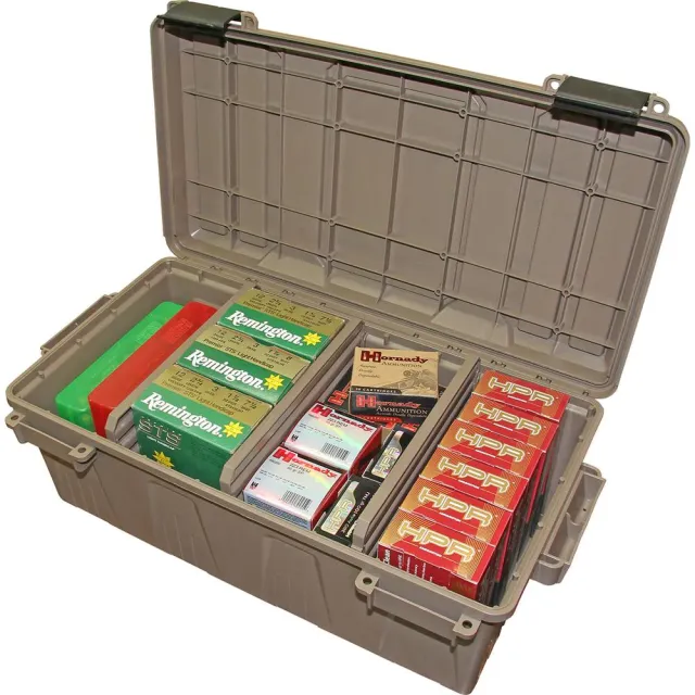MTM ACDC50 Large Ammo Crate Divided Utility Box Dark Earth - View 2