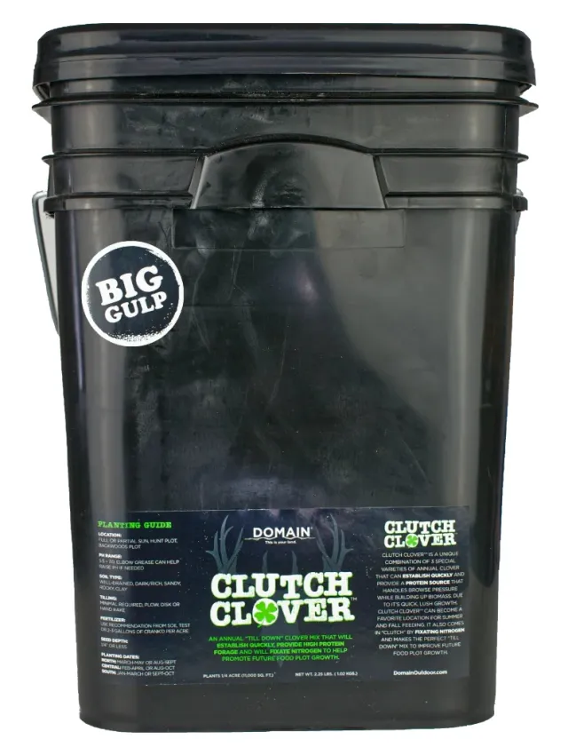 Domain Clutch Clover Seed 1/4 Acre - View 2