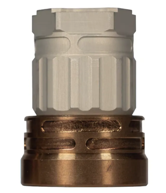Q ERECT9R Threeway Mount Tri-Lug Clear Anodized ACC-E9-MOUNT-TRILUG-CLEAR - View 2