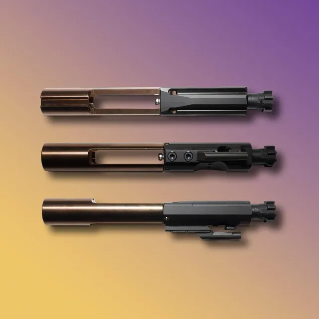 Q ACC-AR-BCG-2PC 5.56 NATO Two-Piece Bolt Carrier Group Black Nitride - View 2