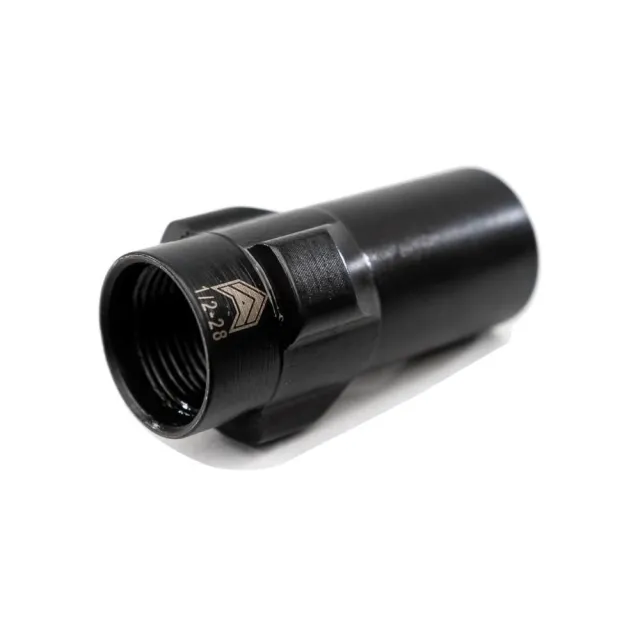 Angstadt Arms 3-lug Muzzle Adaptor 9mm Luger 1/2x2 - View 2
