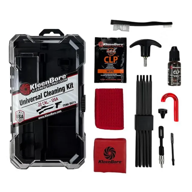 KleenBore Universal Cleaning Kit .22 10 In Steel Rods Swivel - View 2