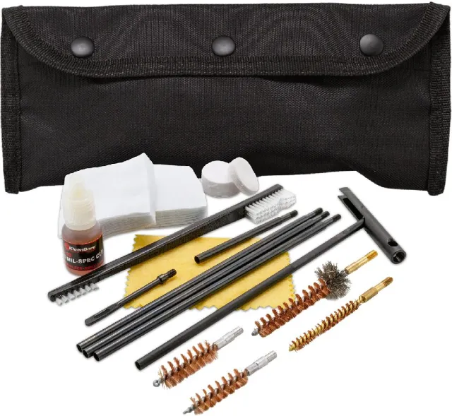 Kleen Bore All Caliber Cleaning Kit Bronze/Nylon Bristles Nylon Case - View 2